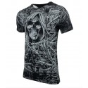 Футболка 4XL Xtreme Couture by AFFLICTION Men T-Shirt SOUL TAKER BLACK Biker